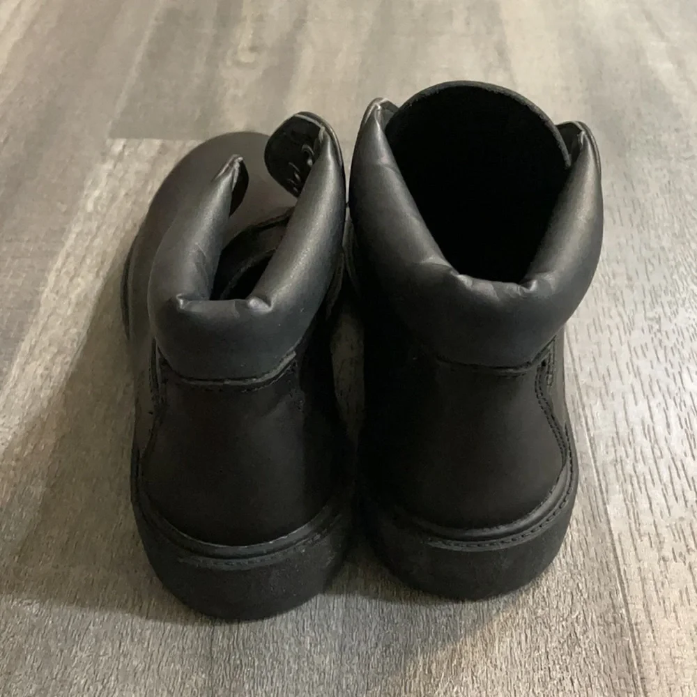 timberland classic unisex chukka black ankle boots size 2